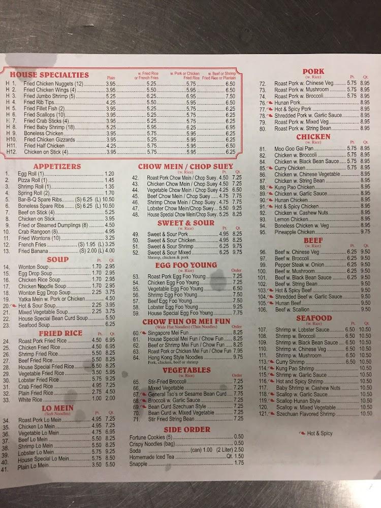Best Food In Town Menu image 3
